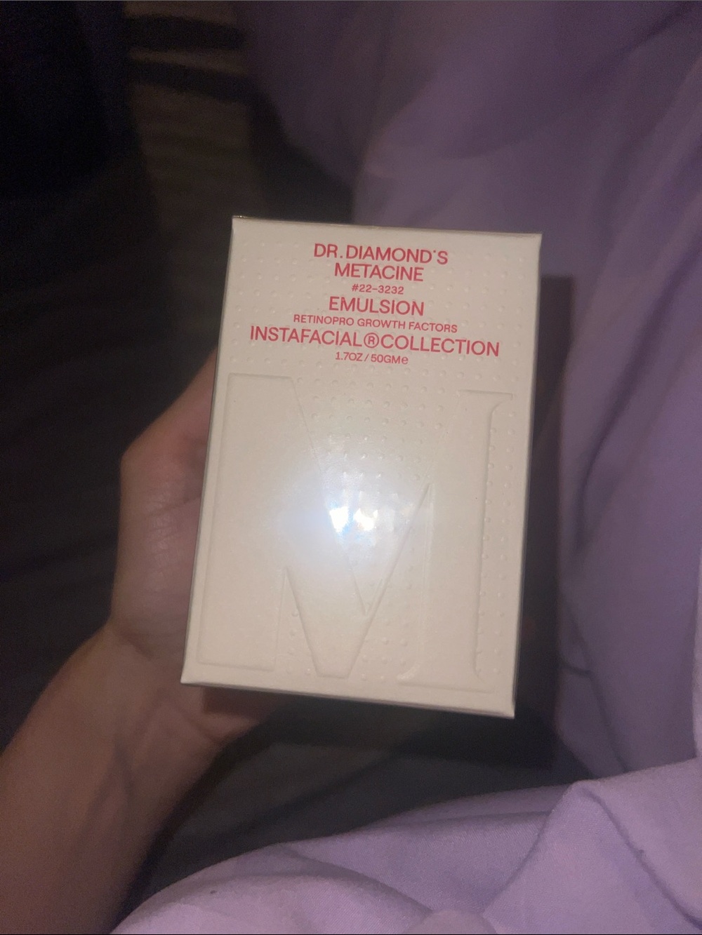 Brand new Dr diamonds metacine emulsion
